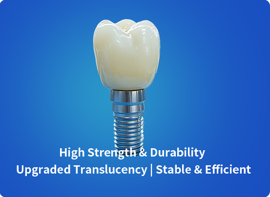 REACHGOOD full zirconia prosthesis — high strength, durability, and upgraded translucency