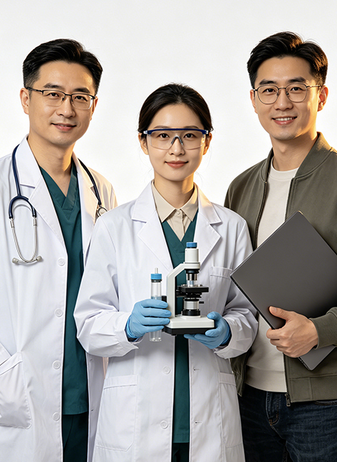 REECHMERRY multidisciplinary team — dental medicine, materials science, and AI engineering